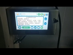 Mesin pengkodean mesin pencetak transfer panas dekat AC 110V dengan kepala cetak 53mm