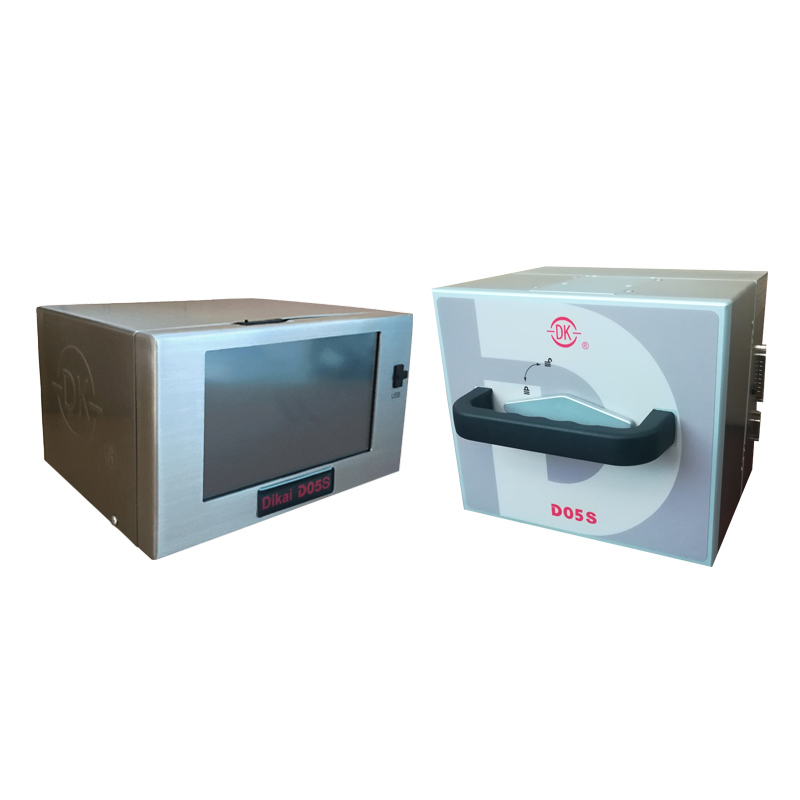 DIKAI D05S 53mm Pencetak Transfer Termal dengan Catu Daya AC100-240V, Pasokan Udara 6 bar, dan Area Cetak 53x70mm Mesin Pengkodean Cerdas