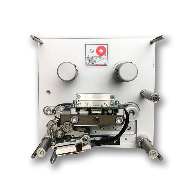 Overprinter Transfer Termal Otomatis dengan Kepala Printer 24mm 200 DPI dan Panjang Ribbon Maksimum 450m untuk Percetakan Berkecepatan Tinggi