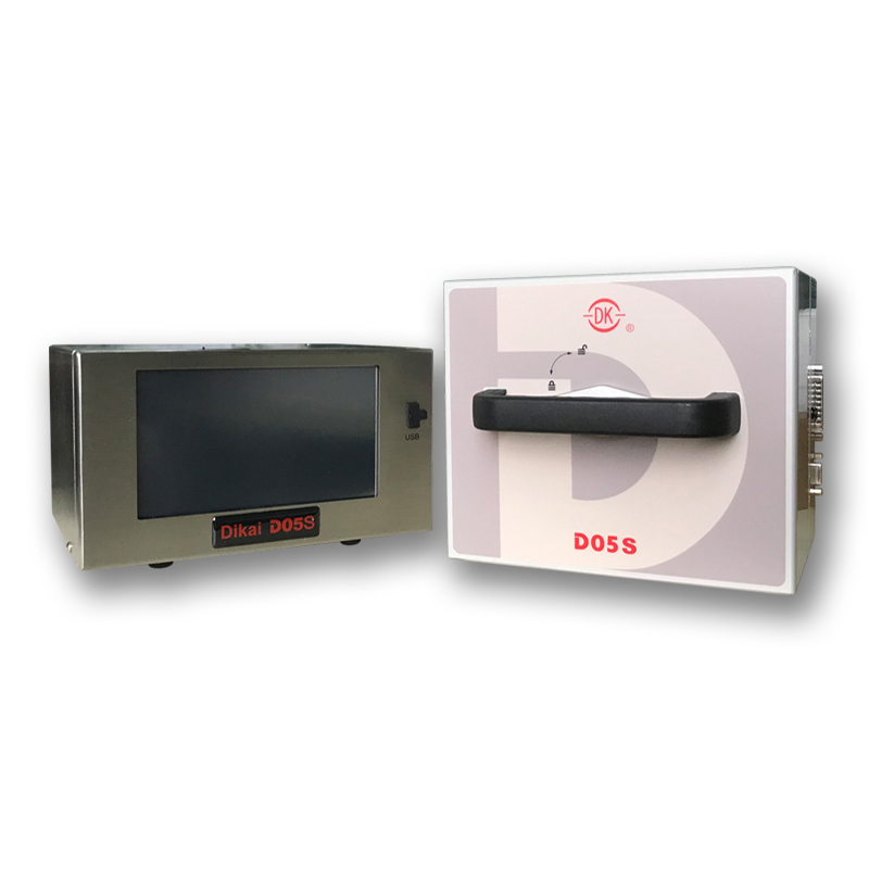 Printer TTO Otomatis DIKAI D05S dengan Area Cetak 53mm*150mm dan Kecepatan Cetak 2-36 m/menit untuk Kantong Foil Plastik