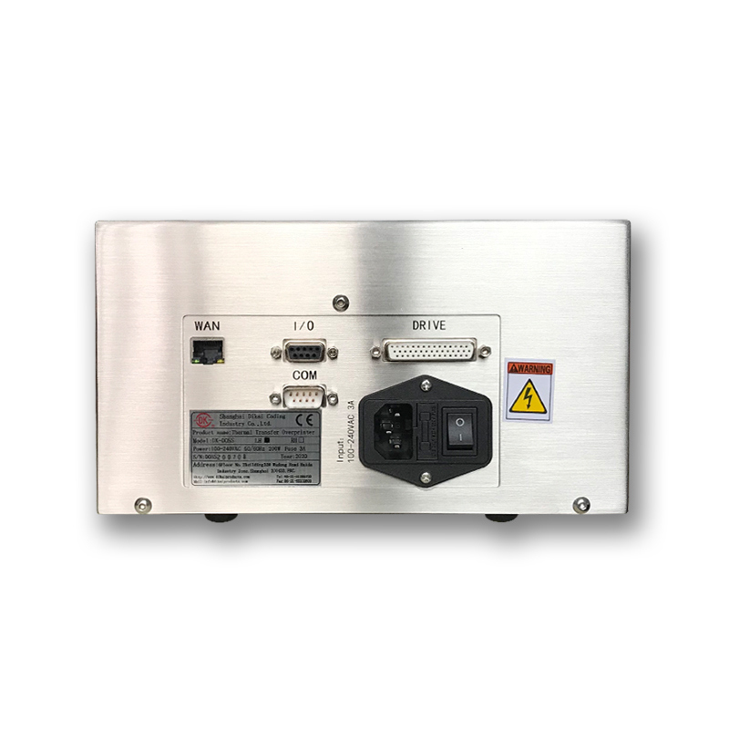 Printer TTO Otomatis DIKAI D05S dengan Area Cetak 53mm*150mm dan Kecepatan Cetak 2-36 m/menit untuk Kantong Foil Plastik