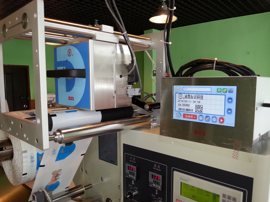 DIKAI D03S Thermal Transfer Overprinter dengan Kepala Cetak 32mm untuk Pencetakan Kode QR dan Barcode di Pabrik Manufaktur