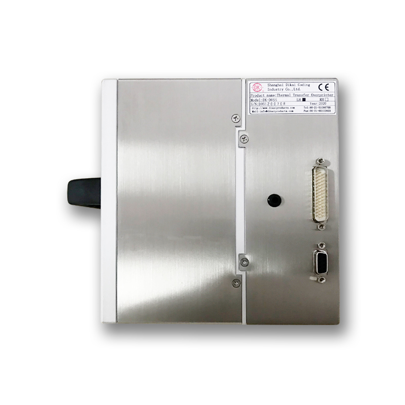 DIKAI D05S Termal Transfer Overprinter otomatis dengan 53mm * 150mm Max Print Area dan 6bar / 90psi Air Supply